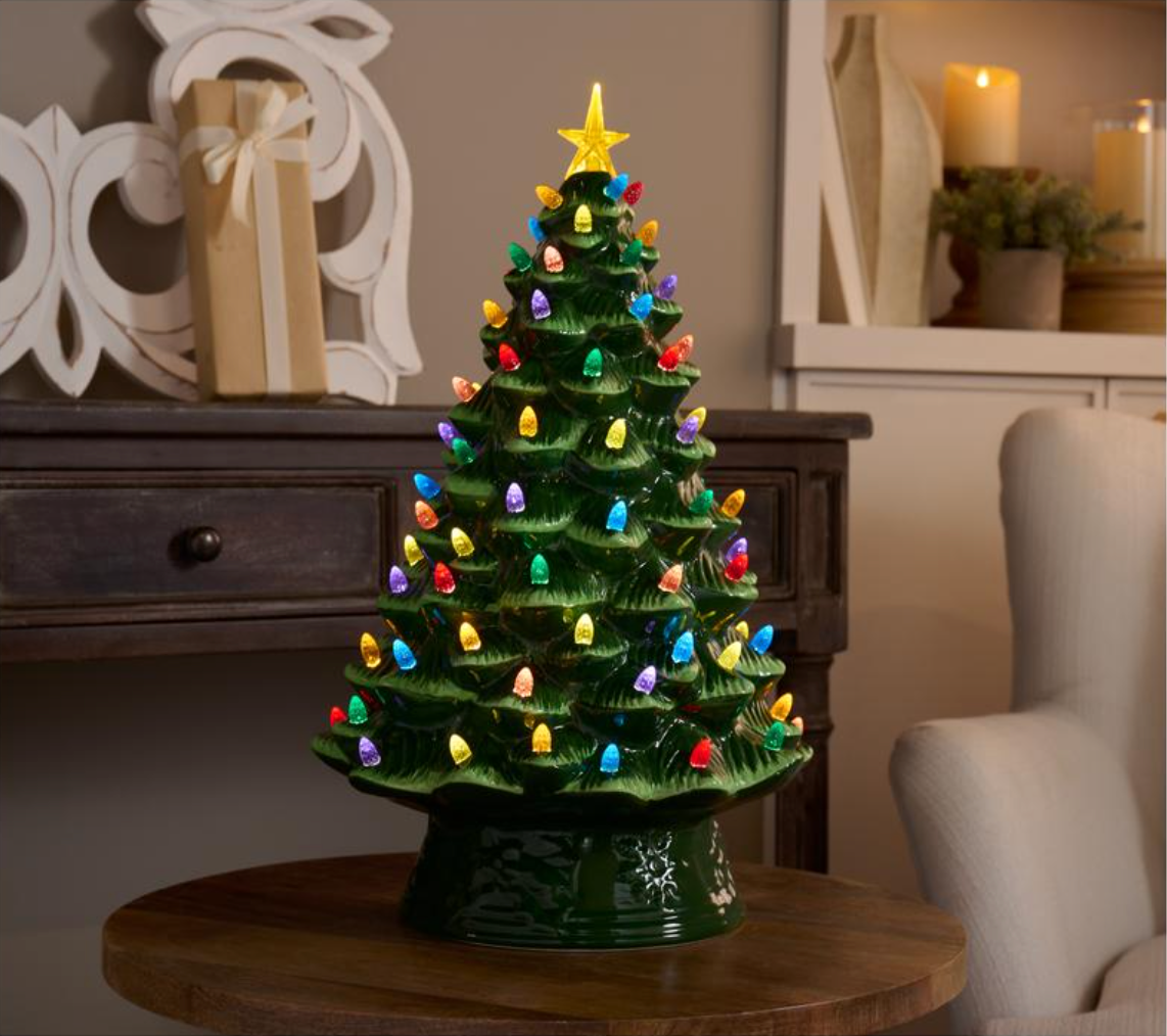 Mr. Christmas 18" Ceramic Nostalgic Tree